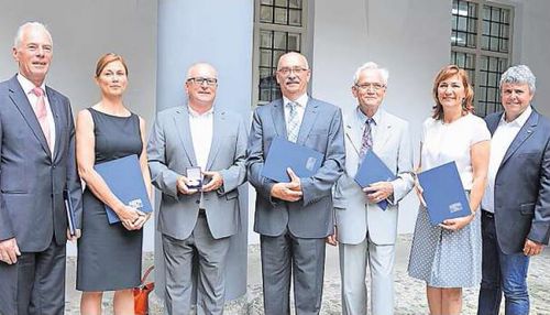 Verleihung der Denkmalschutzmedaille