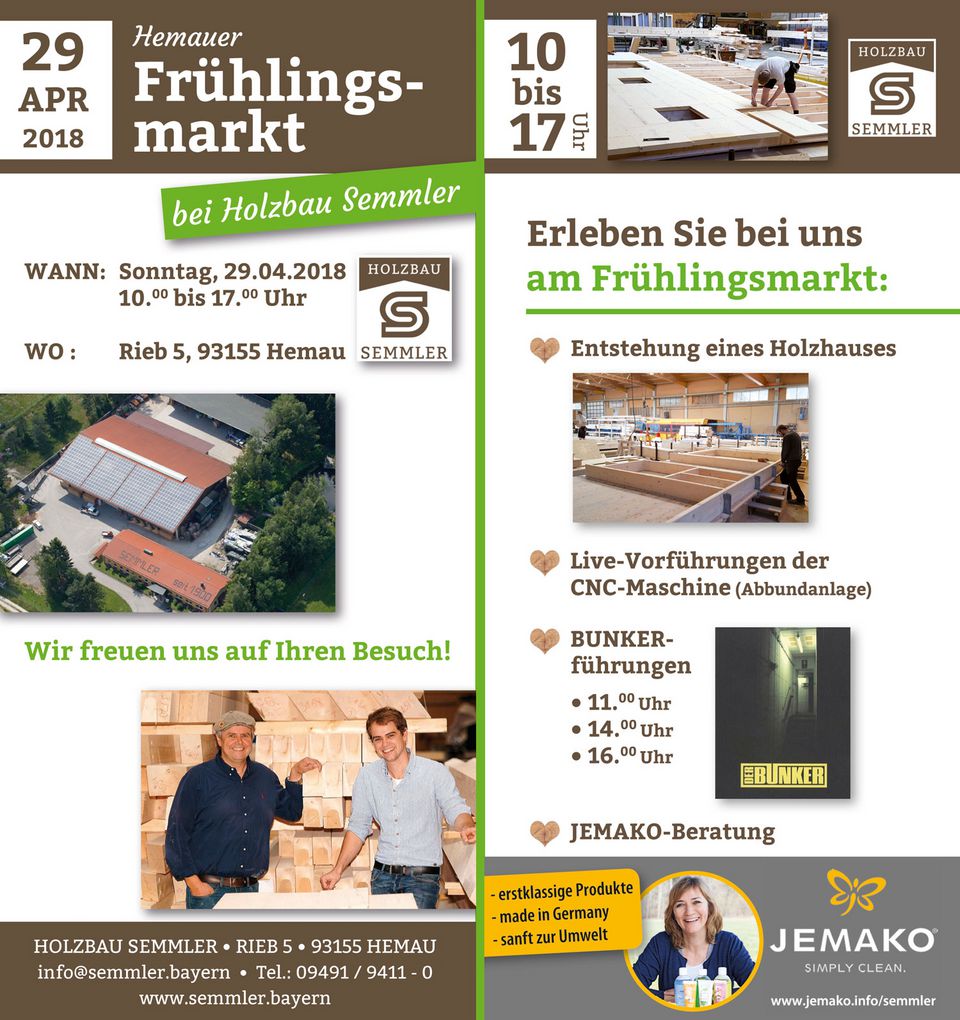 Tag der offenen Tür mit Werksbesichtigung und Bunkerführung!