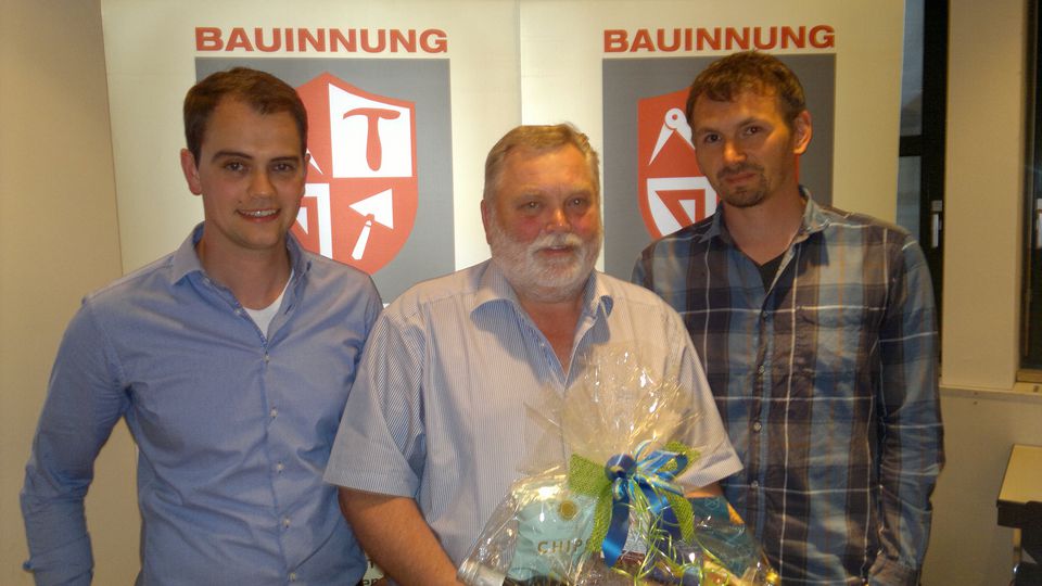 Neue Fachgruppenleiter der Zimmerer bei der Bauinnung Regensburg
