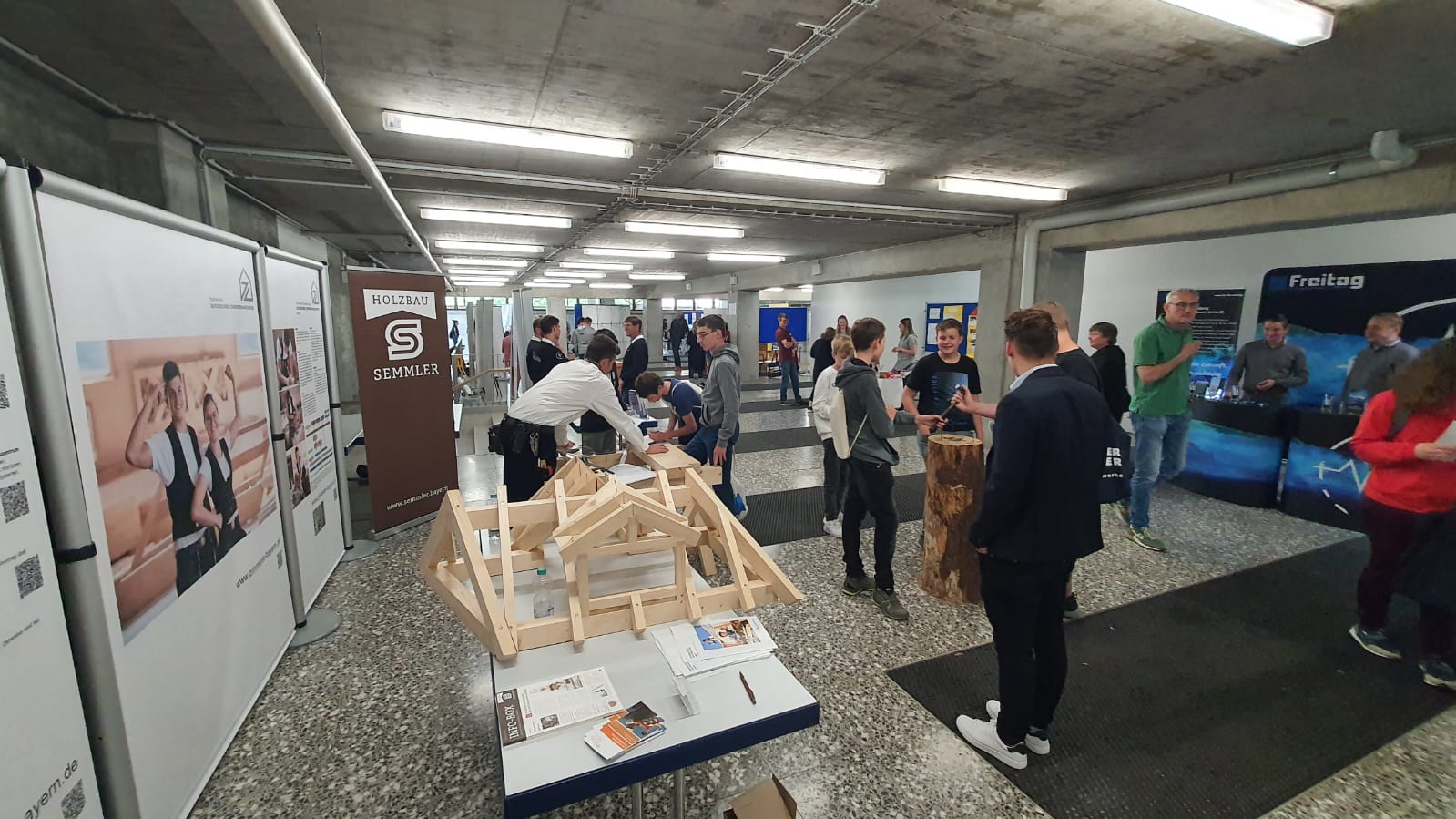 Aktionstag für Ausbildung in der Mittelschule Hemau