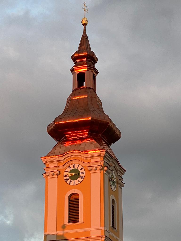 Einweihung des Nittenauer Kirchturms