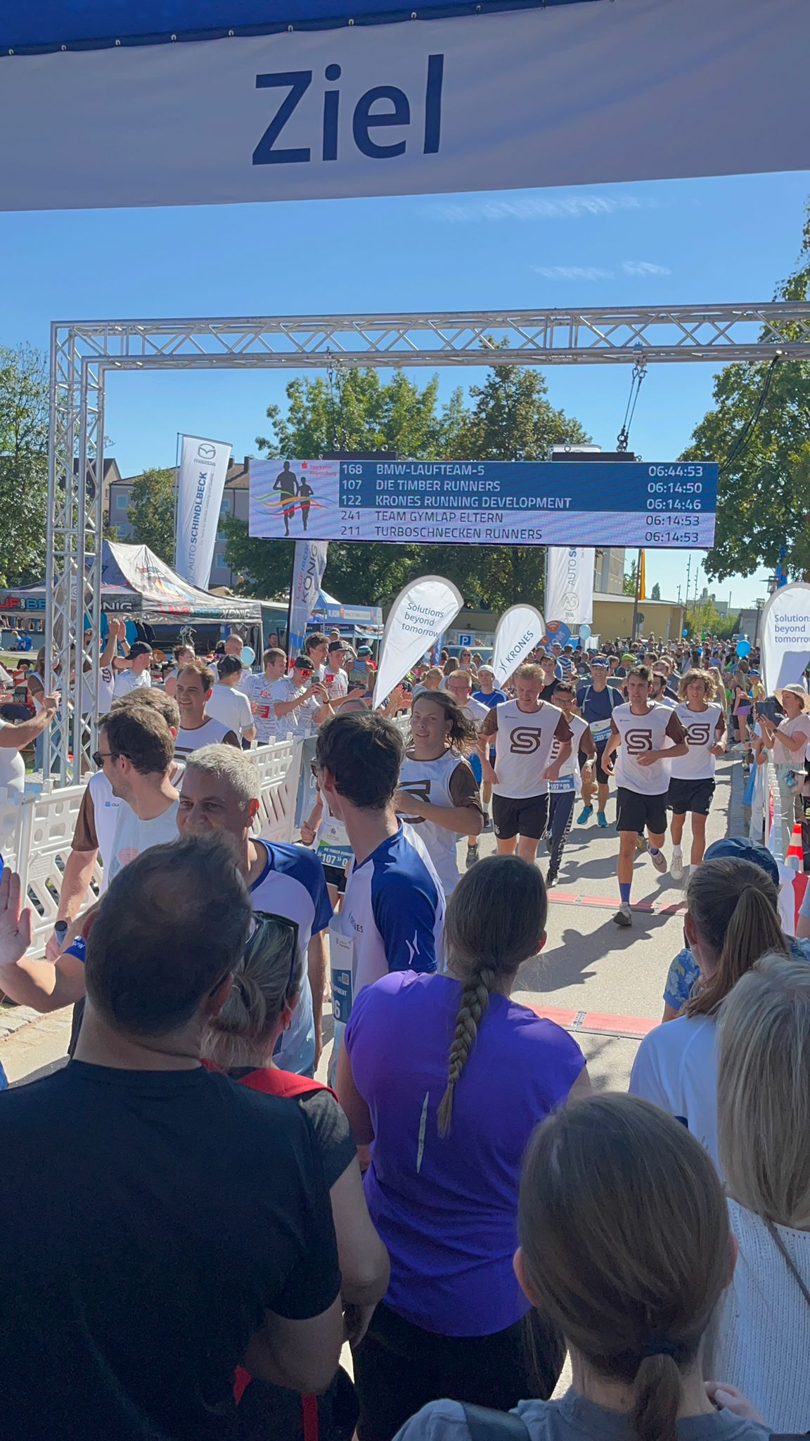 Holzbau Semmler zum vierten Mal beim Landkreislauf am Start