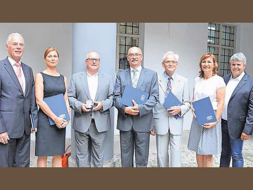 Verleihung der Denkmalschutzmedaille