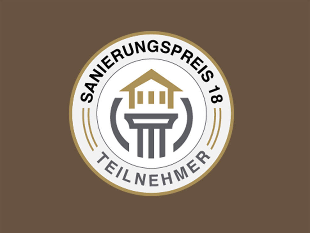 Teilnahme Sanierungspreis 2018