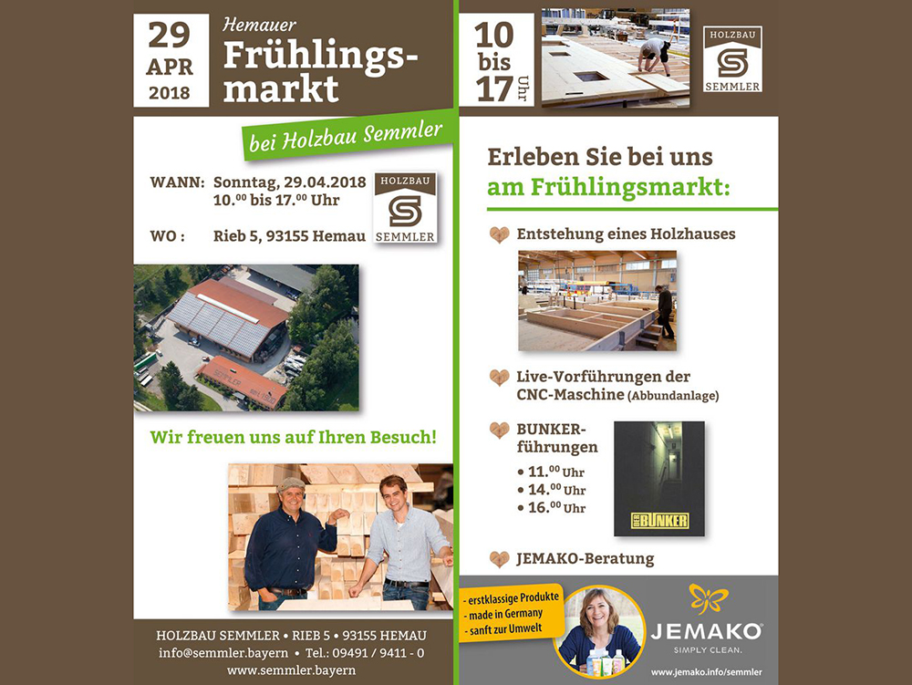 Tag der offenen Tür mit Werksbesichtigung und Bunkerführung!