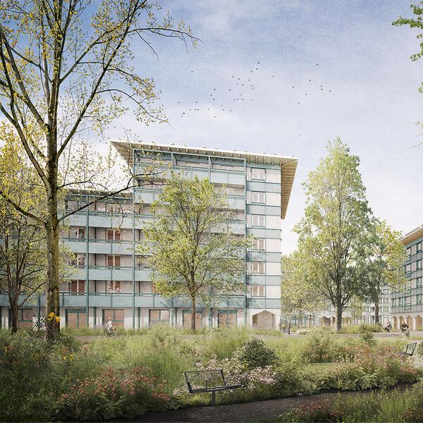 Wohnquartier in Regensburg