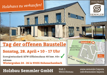 Tag der offenen Baustelle; 28.04.2019, 10:00 - 17:00 Uhr